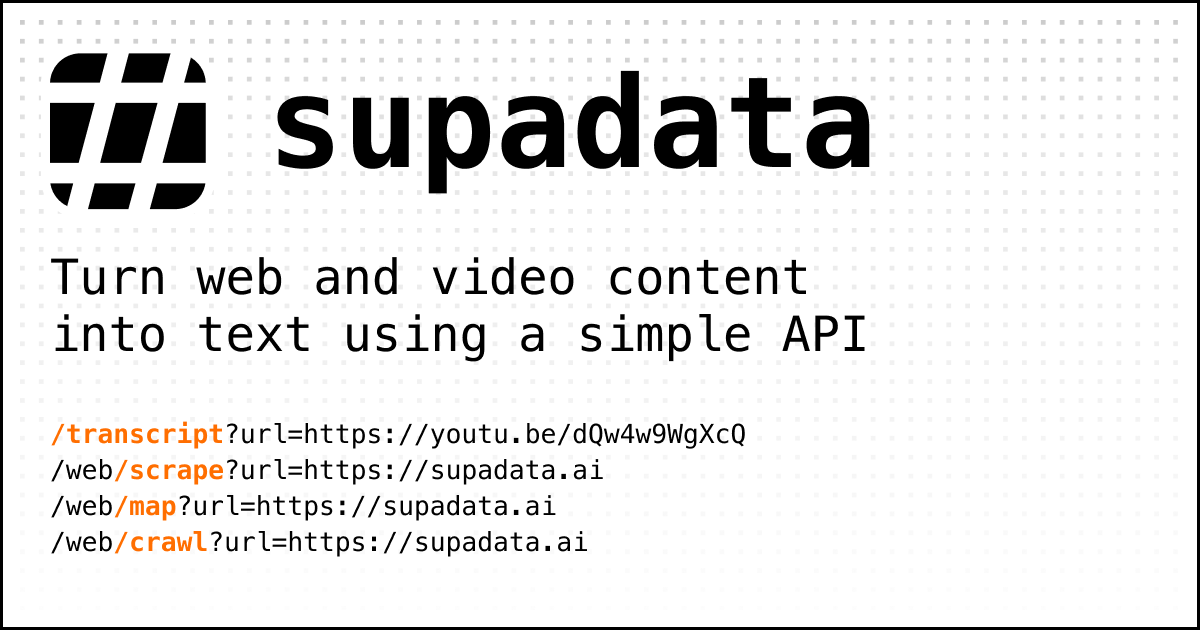 Supadata